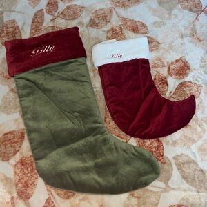 Pottery Barn Tilly Stockings